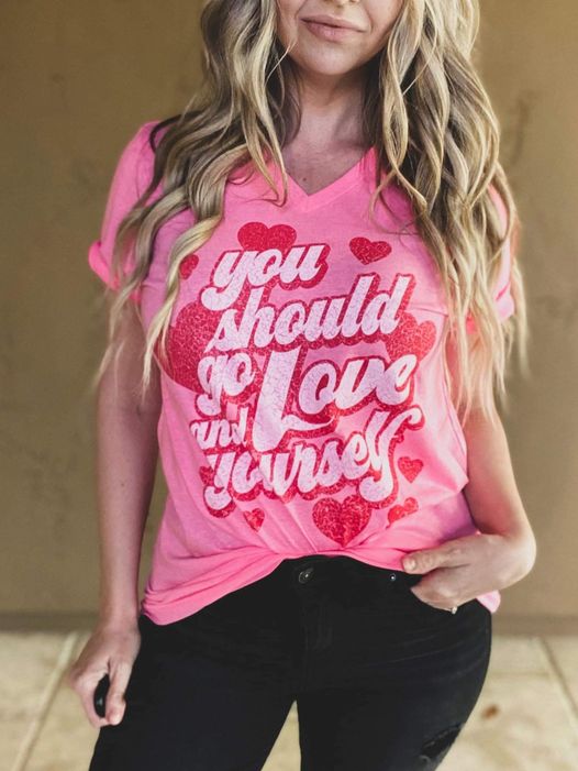 You Should Go and Love Yourself Tee