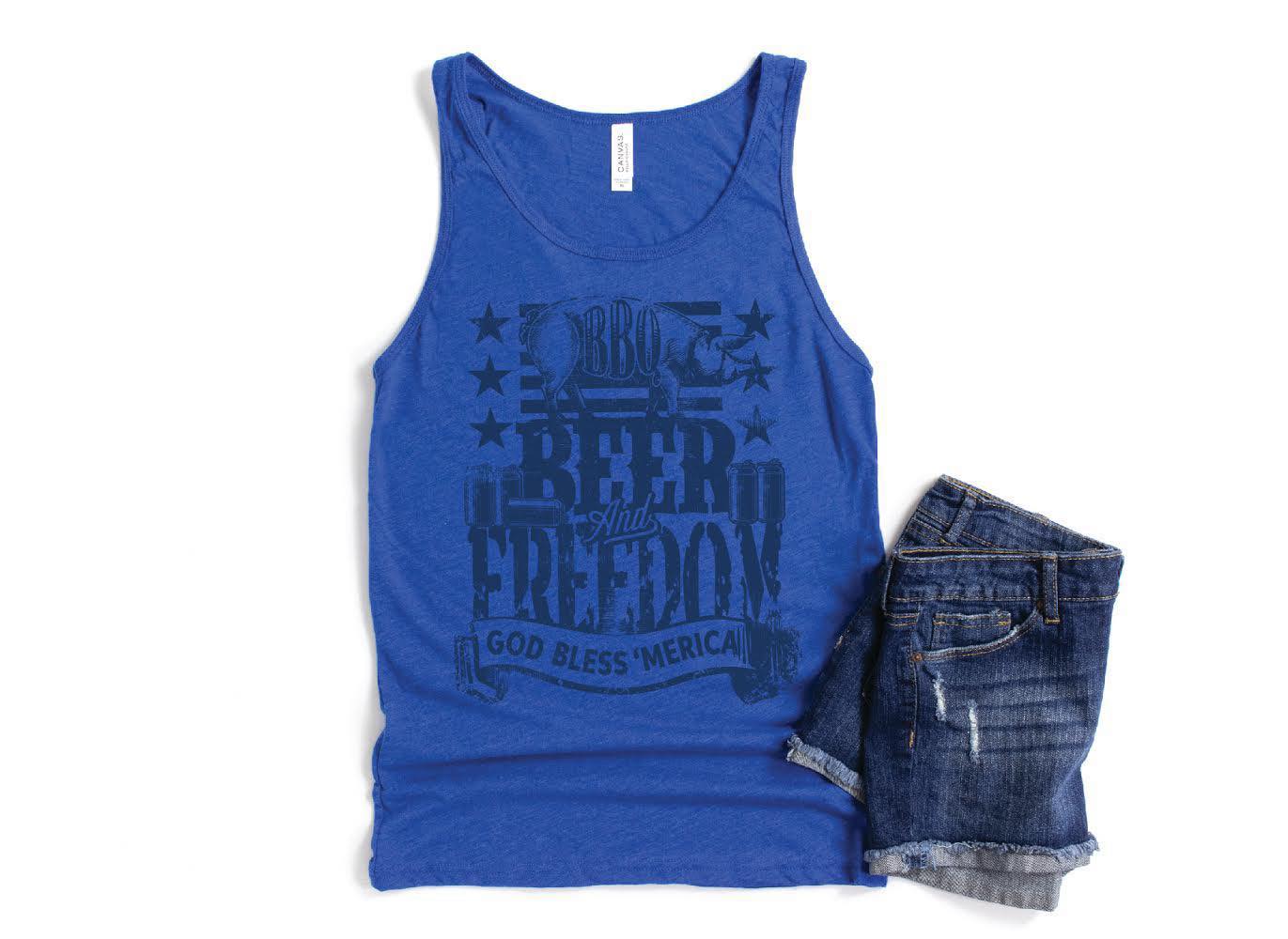 BBQ Beer and Freedom Tank