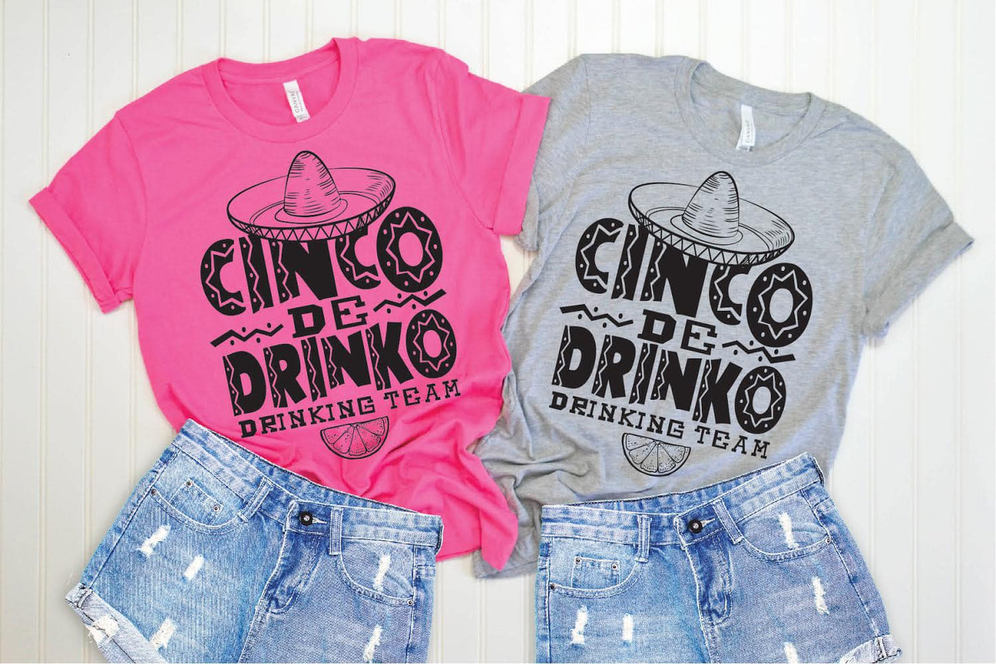 Cinco De Drink- Dark Pink