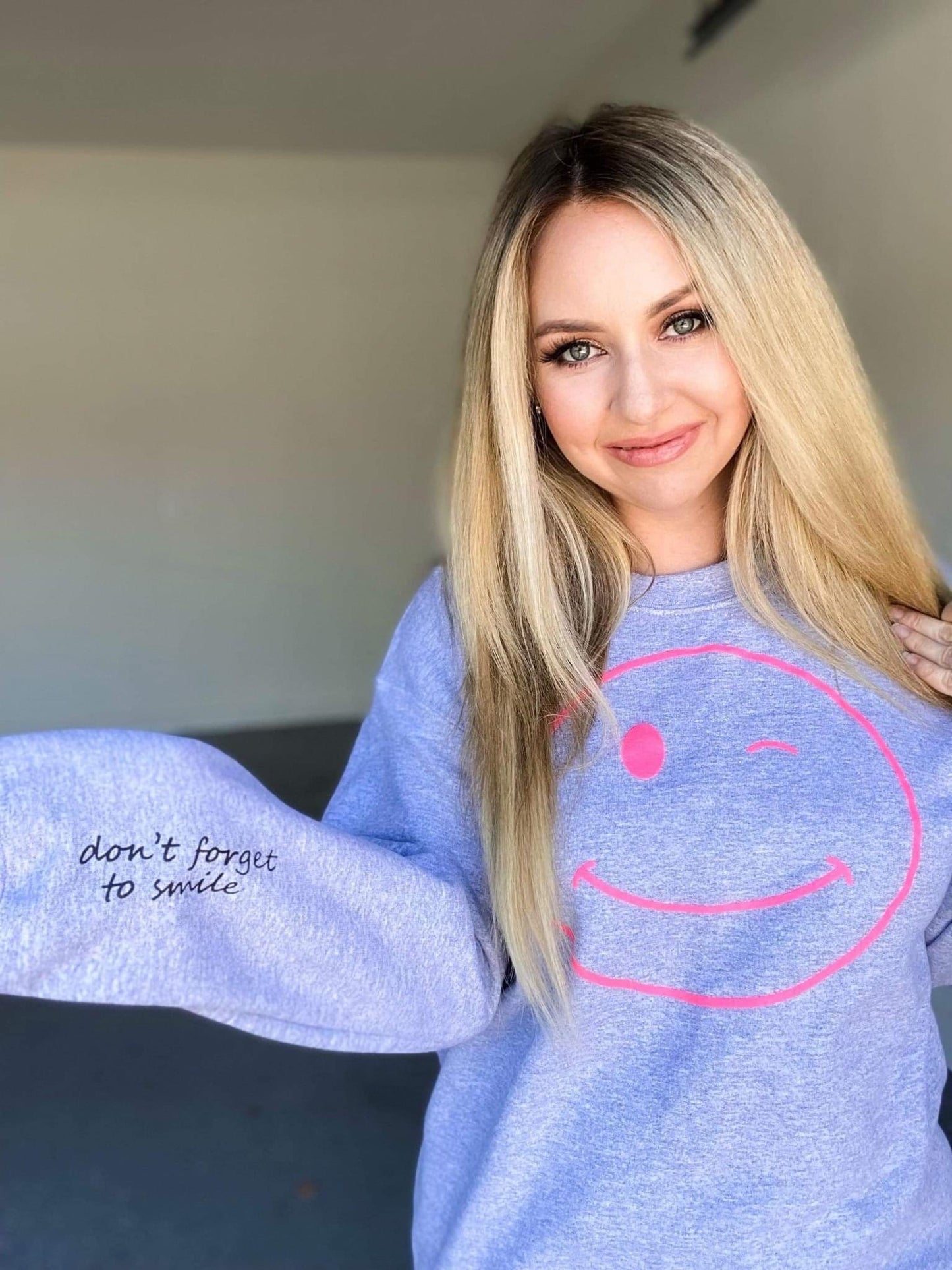 Note to self- Don't forget to Smile Sweatshirt