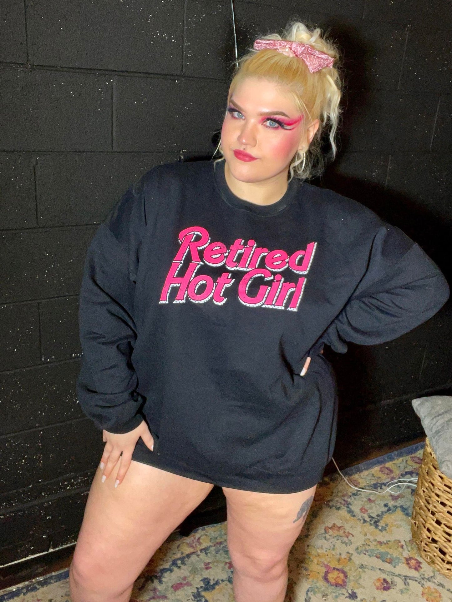 Retired Hot Girl Sweatshirt